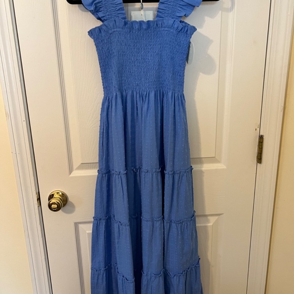 NWT Hill House Ellie Dress in Blue Hydrangea Clip Dot (XXS) 💙 - Picture 6 of 6